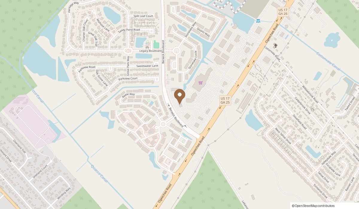 Map: 50 Berwick Blvd Suite 380, Savannah, GA 31419